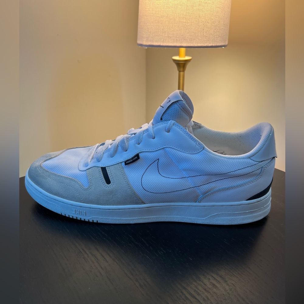 Nike Squash Type - Size 15 - Summit White / Black -